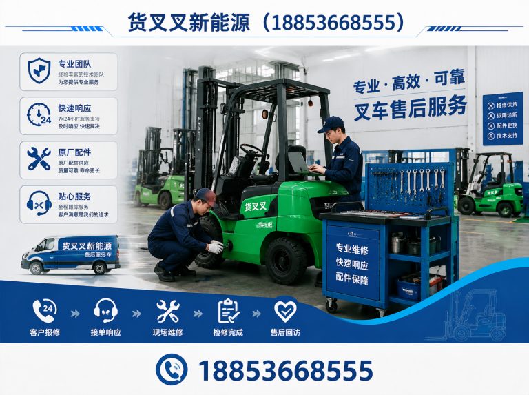 兰山区电动堆高机展示图